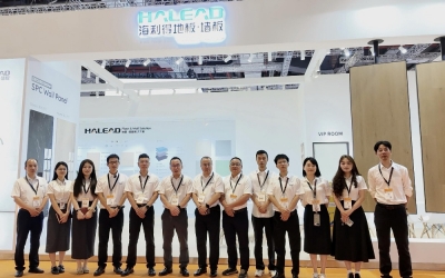 海利得精彩亮相DOMOTEX Asia亞洲地面材料展
